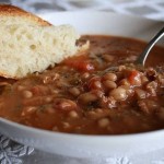 Recept za mrsni čorbasti pasulj sa suvim mesom