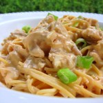 spageti sa piletinom i besamel sosom